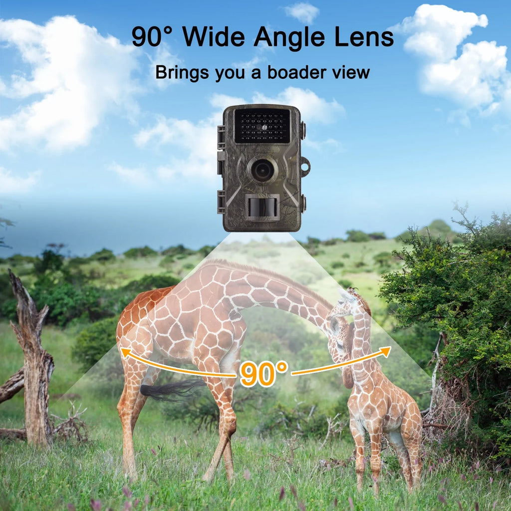 Vision Wildlife 2.0 Waterproof Trail Night Infrared IP66 Inch Motion Supports with 1080P TFT Activated Trigger Eccomum Tracking Camera 0.8s Color Time Camera 16MP Screen Camera