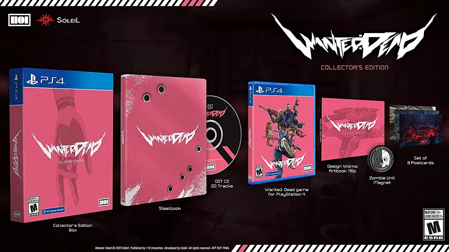 PlayStation - Dead Collector's Edition, 4 Wanted: