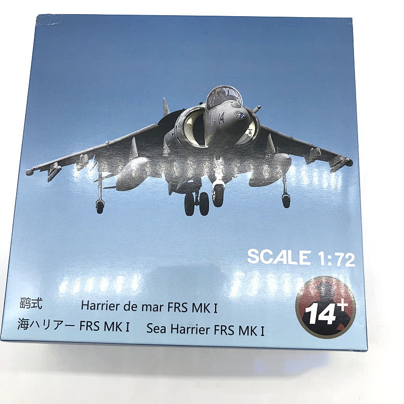1982 Harrier Alloy Sea 1:72 Air Fighter Model Jet Fighter Display UK Model Simulation Aircraft Collection Force Military