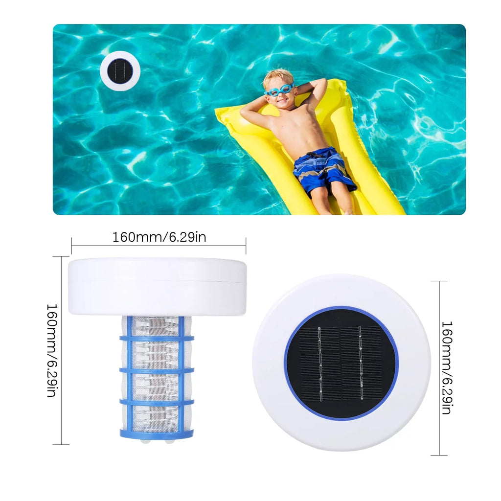 Inhibition Pool-Ionizer Pool Solar Algae Chlorine-Free Processor Swimming Pool Mixfeer Water Solar Water Swimming