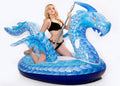 Long Dragon Float DreambuilderToy with Pool Kids Dragon Summer On Ride Pool Float) (Dragon Float, Cool Giant Feet Adults 9 Lounge Beach Raft for Pool Valve, Inflatable and Faster Floatie Party