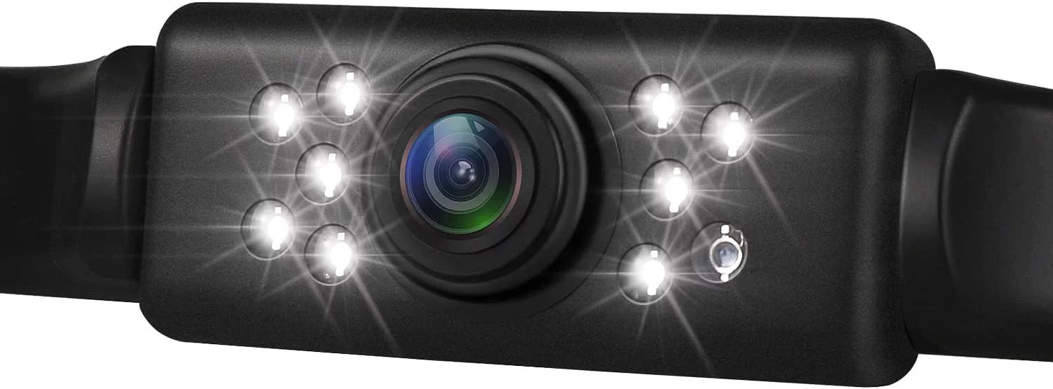 Mount Backup License Night Plate Absolute CAM600 Vision Universal Camera View Rear