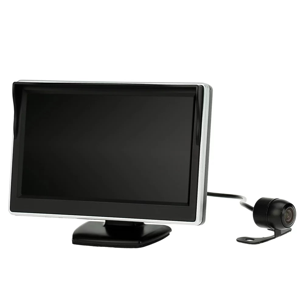 Rear Car Backup 5 View TFT - with Inch LCD Display Parking Camera for and Monitor Safe Assistance System Parking Reverse