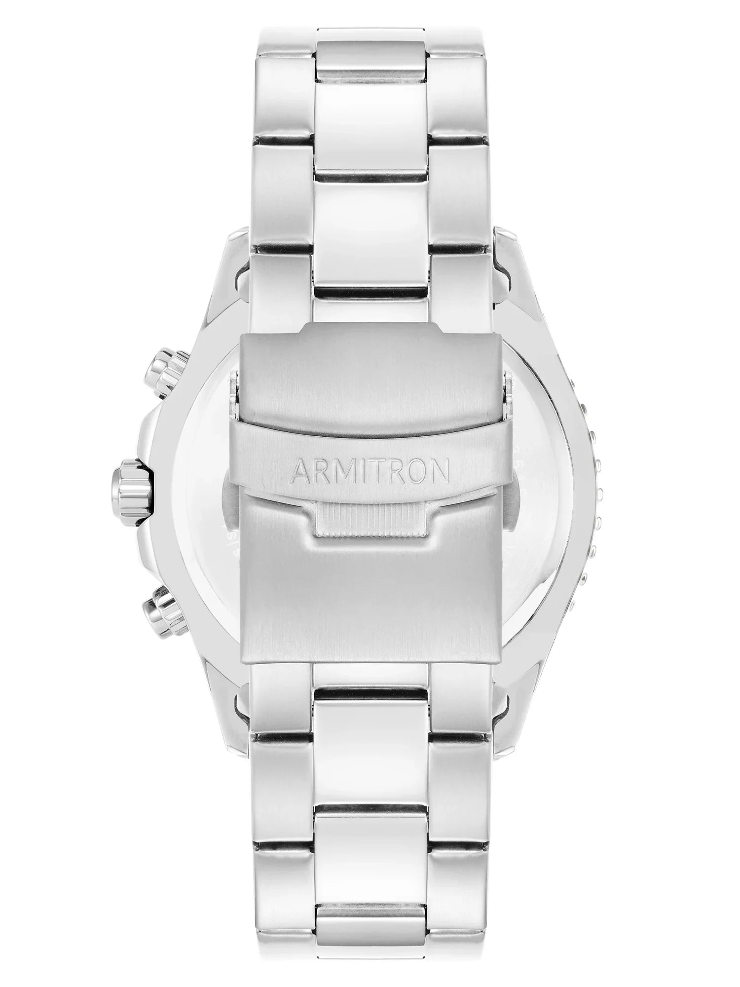 Black Armitron Round With Red And Watch Men's Dial