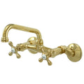 Handle Of Chautauqua Mounted Wall 6" Es2132x 8-1/2" Center Double Elements To Design
