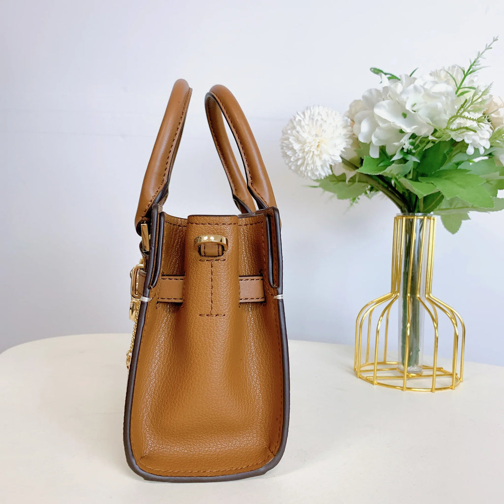 Michacl Kors XS in Signature Crossbody Hamilton 35H1GHMS0B Satchel VANILLA