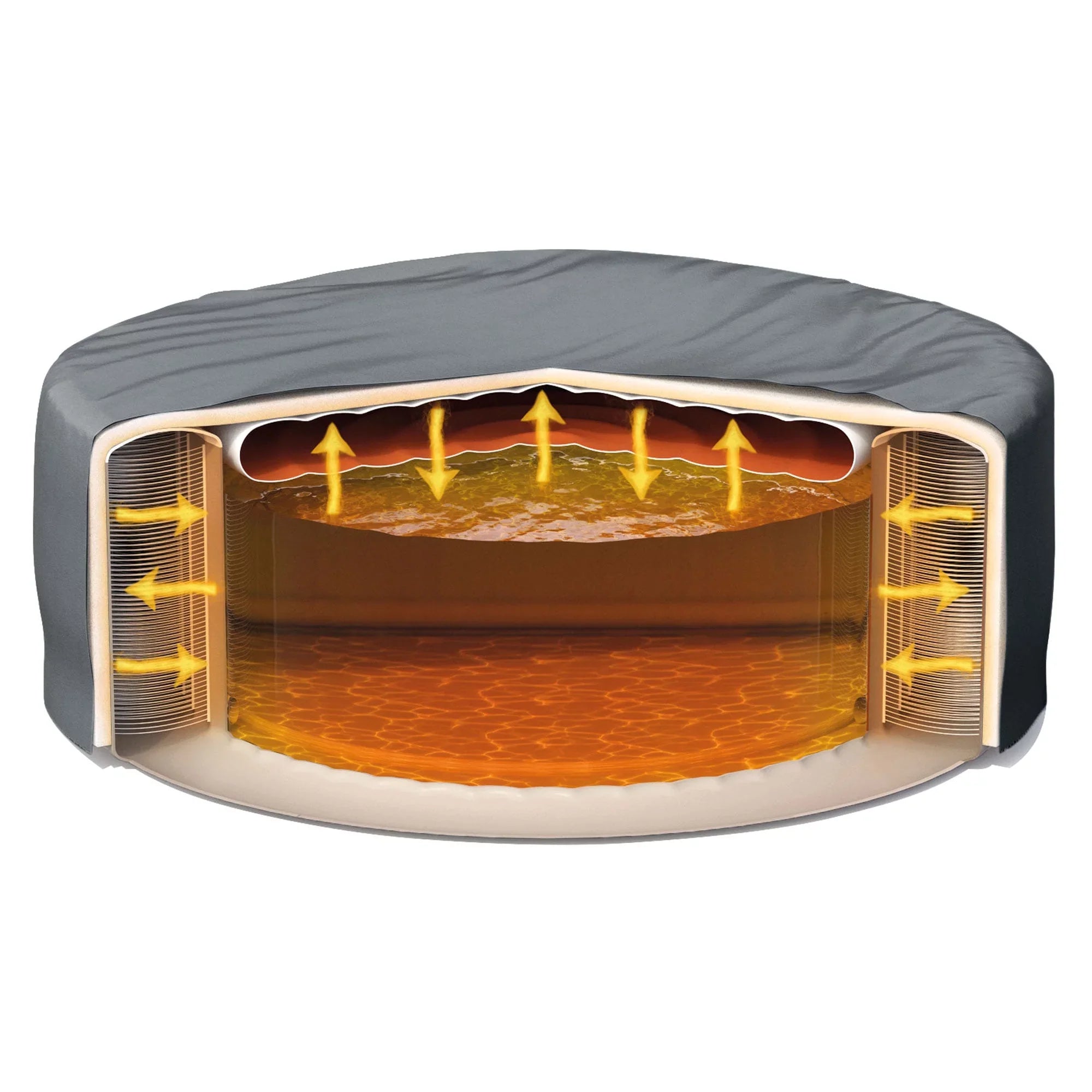 Cartridges Spa Filter Jet PureSpa Inflatable w/ Hot Tub Greywood Intex Plus