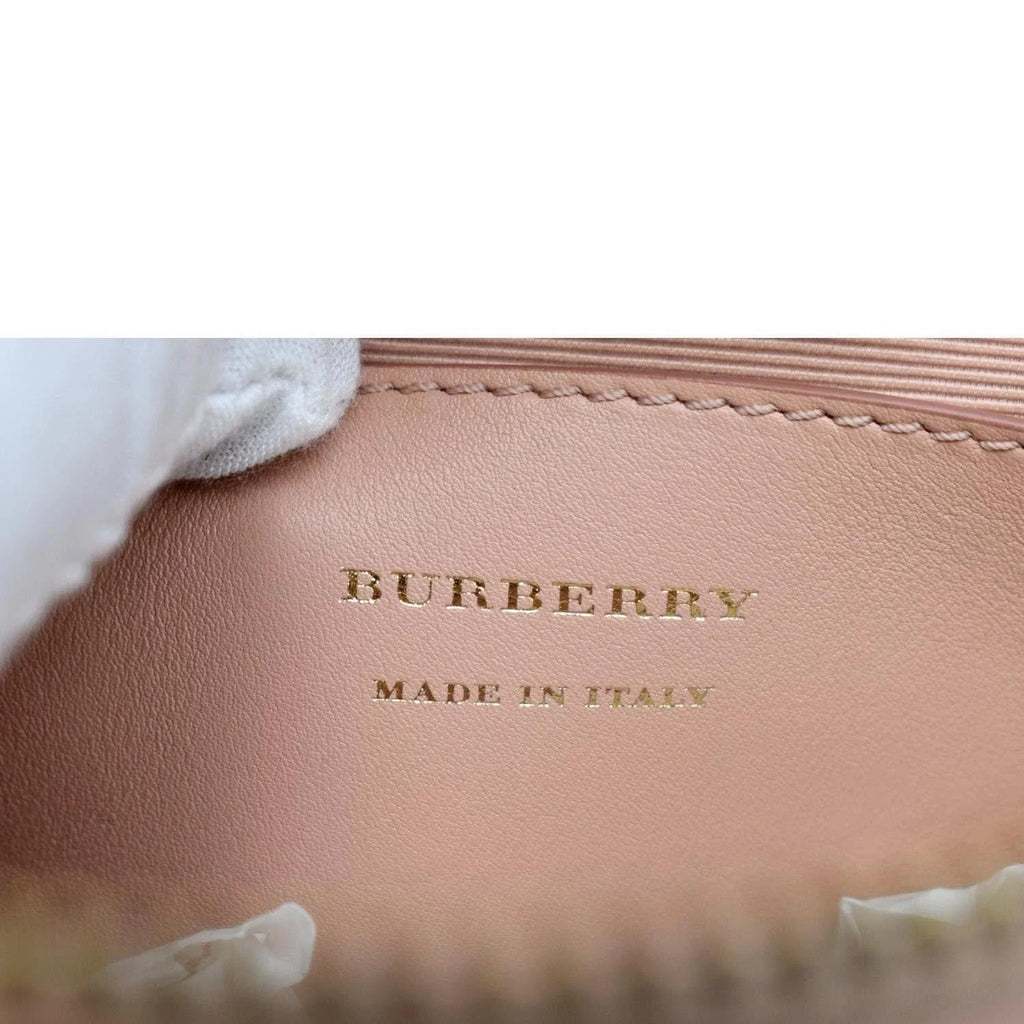 Check Light Link Pink Knight Crossbody Bag Pre-owned 1983 Camera BURBERRY
