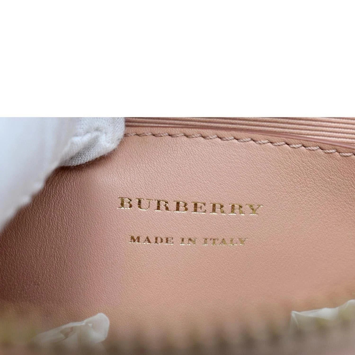 Check Light Link Pink Knight Crossbody Bag Pre-owned 1983 Camera BURBERRY