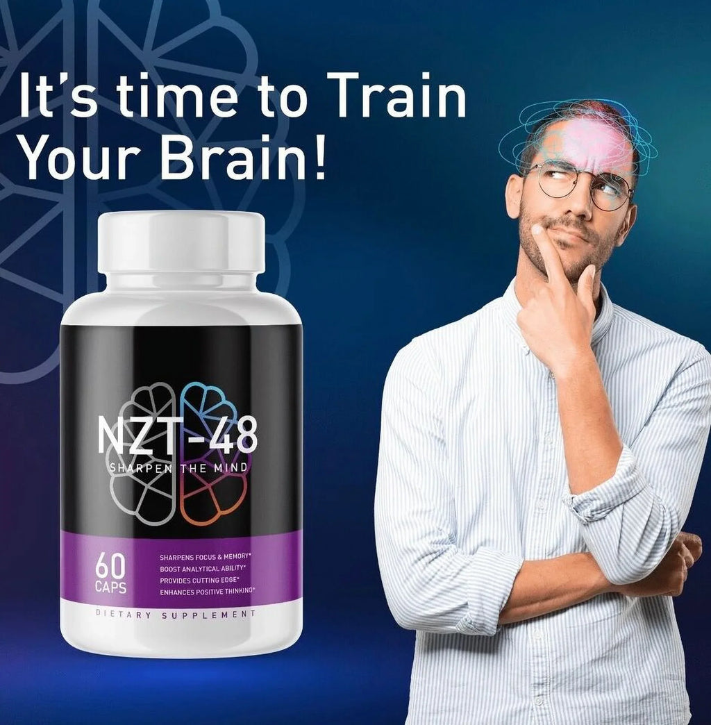 Memory, Focus, Brain Capsules Clarity- Booster, Function, NZT-48 60