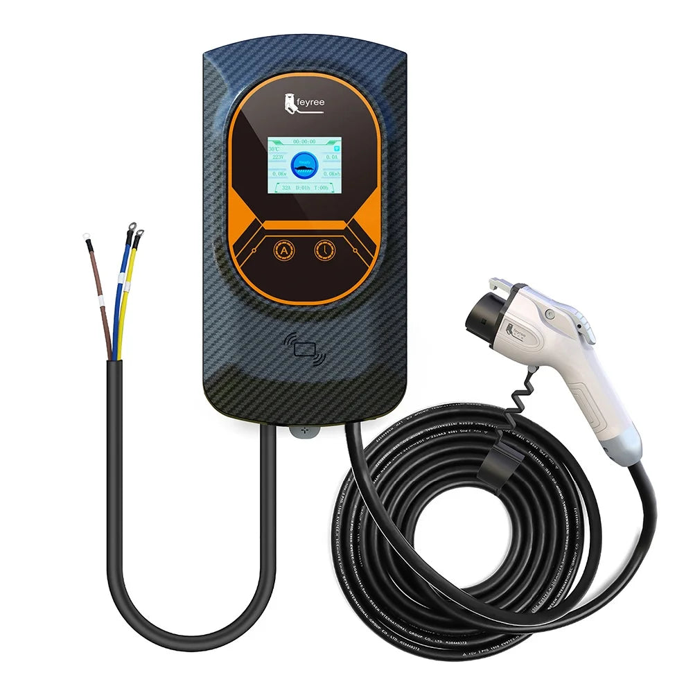 Charger 50Amp Cable Vehicle Charging 240V APP Level 26FT Electric EV Station 2