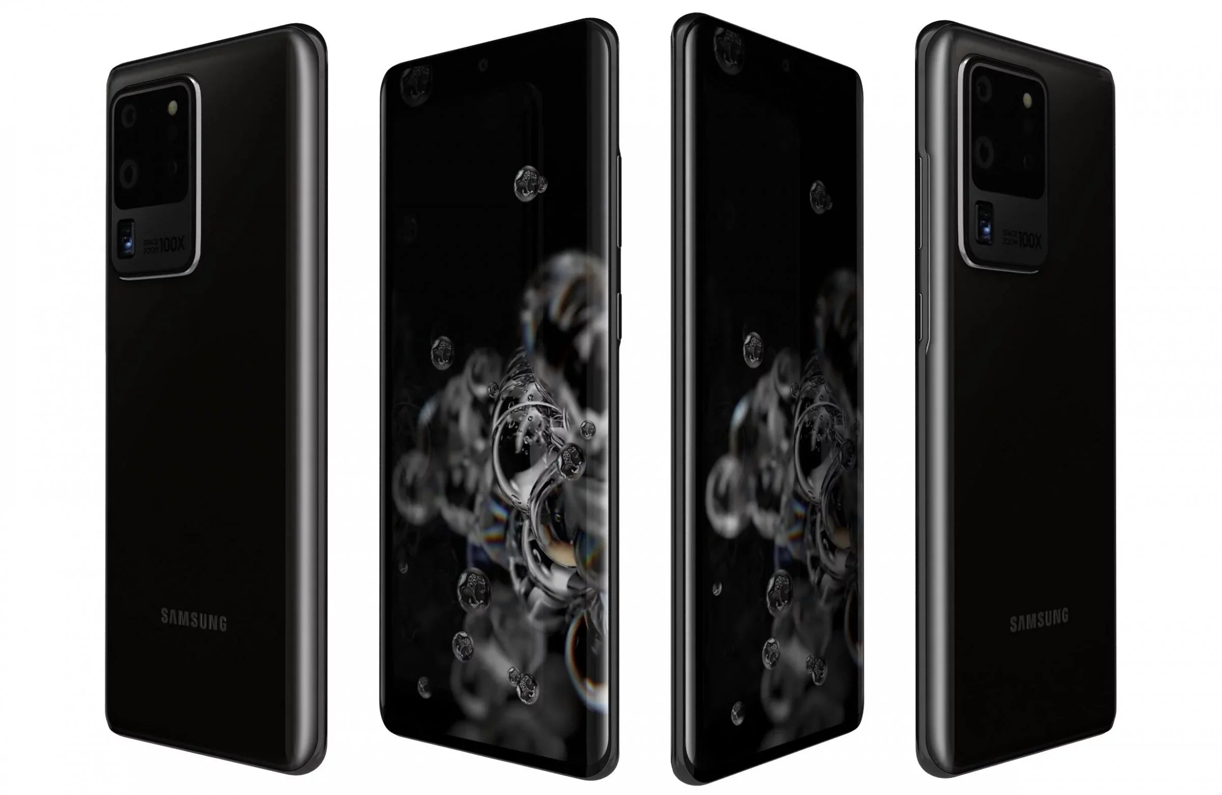 Smartphone For New 5G Pre-Owned Ultra (Refurbished: Samsung Like T-Mobile S20 Good) G988U - 128GB Galaxy Black