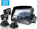 Semi Back 7" Up Waterproof ZEROXCLUB Vision 1080P Camera Truck HD Monitor Bus RV Wired for BY704 Night Trailer Kit Camera Rv Backup Box
