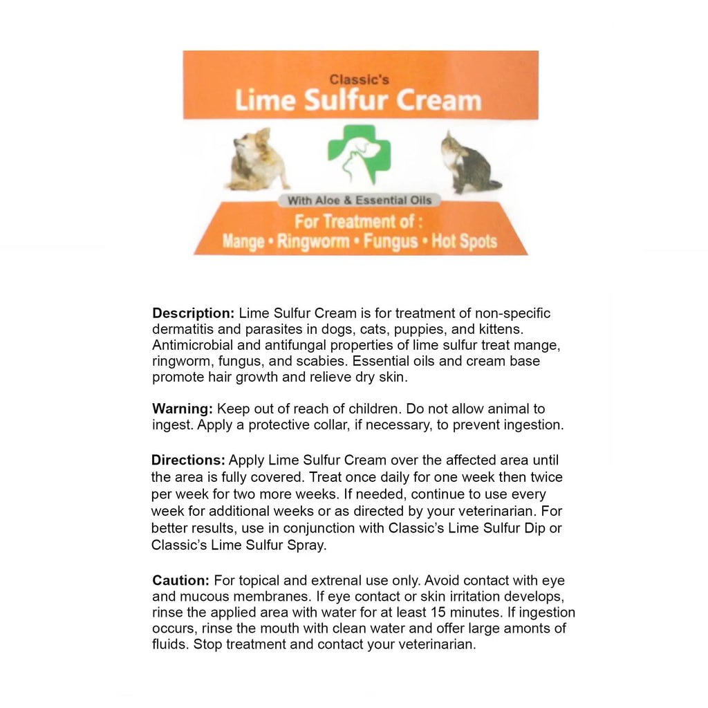 Lime - Puppy, Sulfur 2 Pet Skin Paw x Skin oz - Healthy Care x (2 Safe Jars) (2 Dip Ointment Ointment - oz x (2 Pet oz 2) for Kitten, Cat, Dry for Horse 2) and Itchy Cream Life Dog,