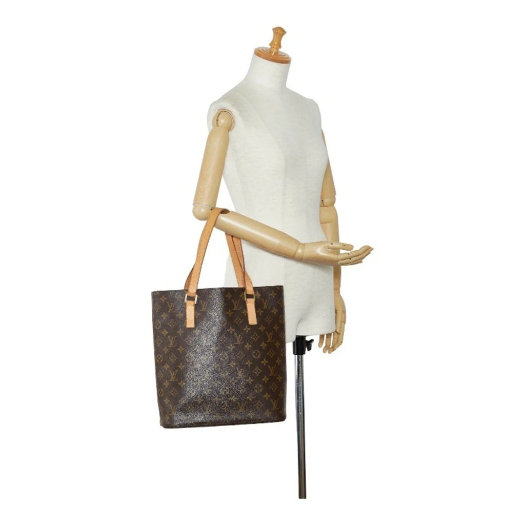 Shoulder Vavin Leather M51170 VUITTON GM Brown Tote Louis PVC Women's Pre-Owned Bag Vuitton (Good) LOUIS Monogram