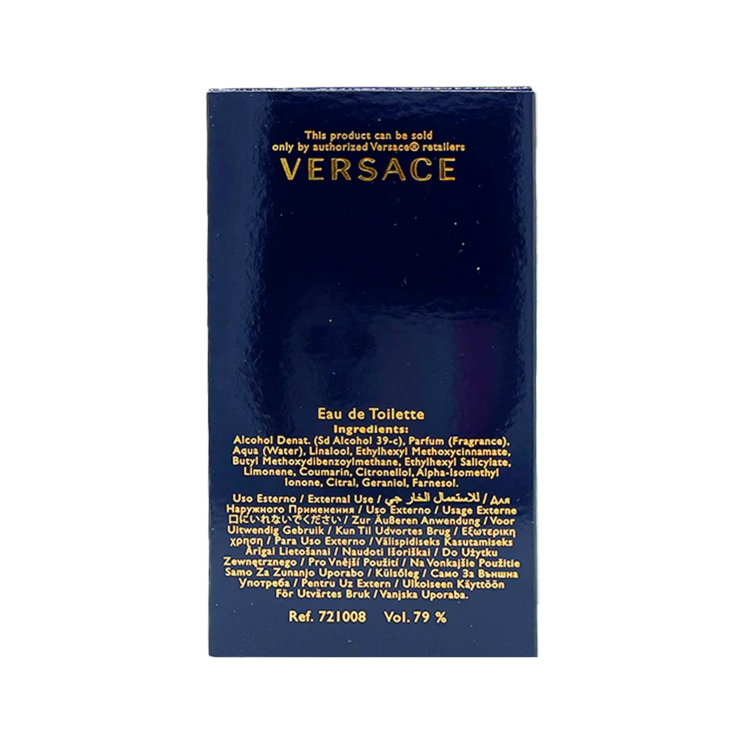 for Toilette Men, Blue Eau De 1.7 Spray Ounce Versace Dylan