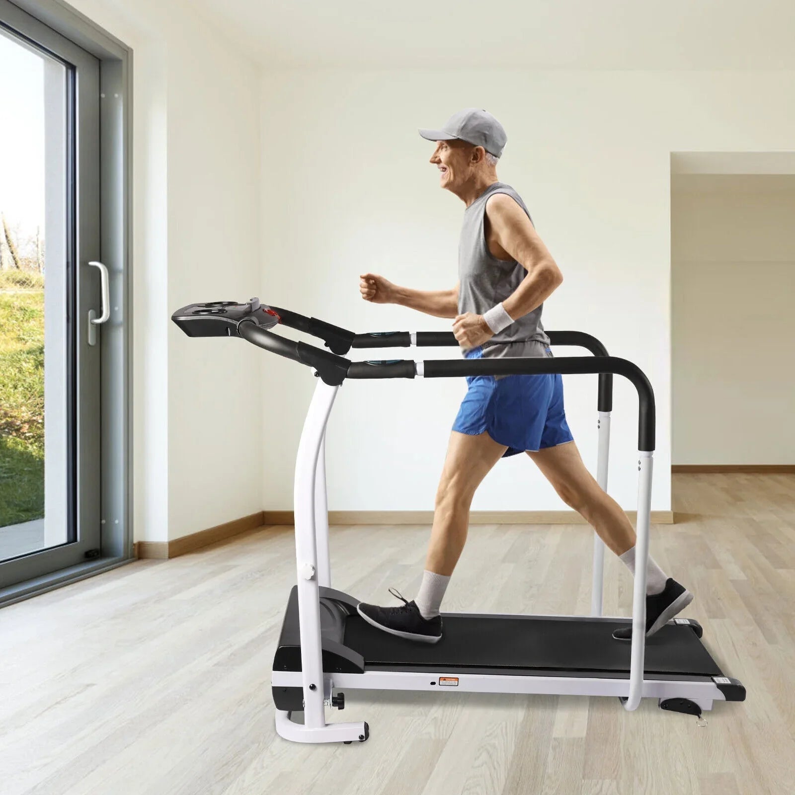 Electric DENEST Elderly Treadmill Fitness Walking Treadmill Machineï¼?Recovery Exercise for Indoor Walking