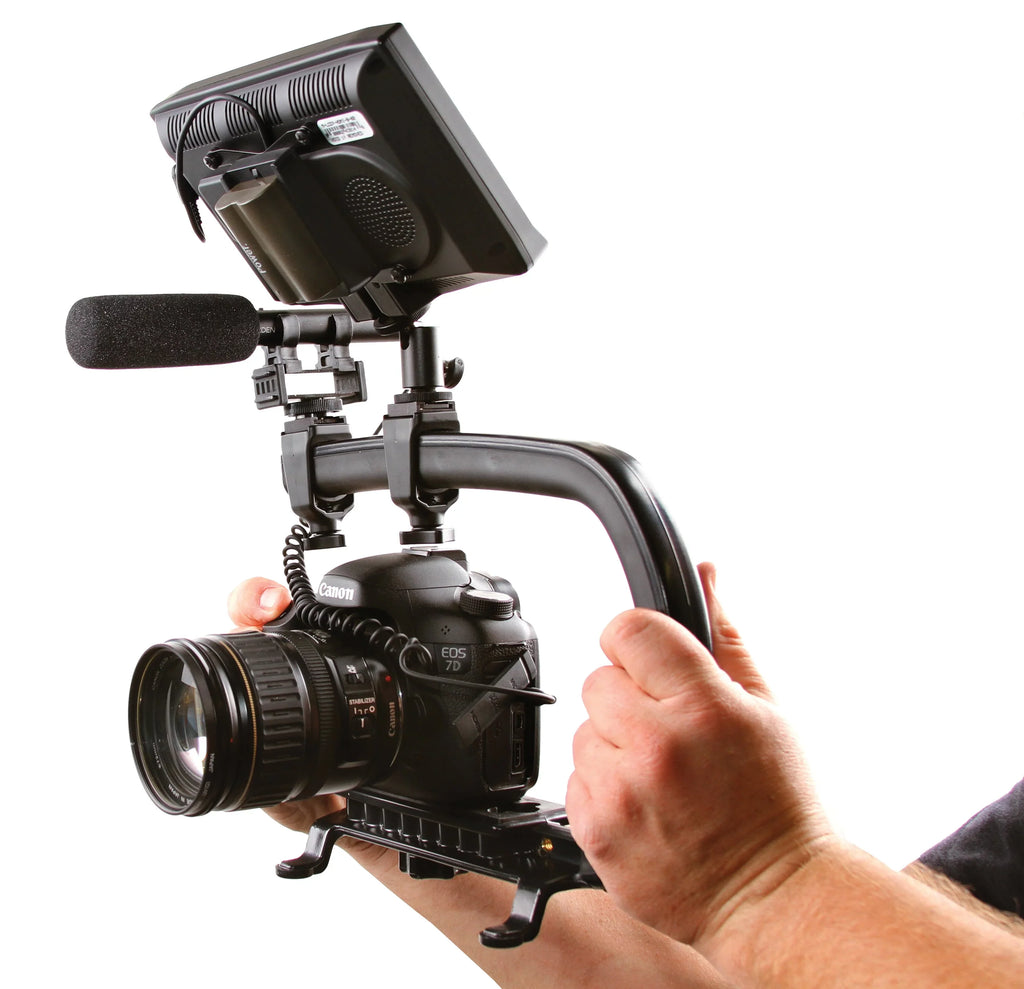 Scorpion Camera Handle Shoe Accessory Original Bonus Caddie with Stabilizer Cam