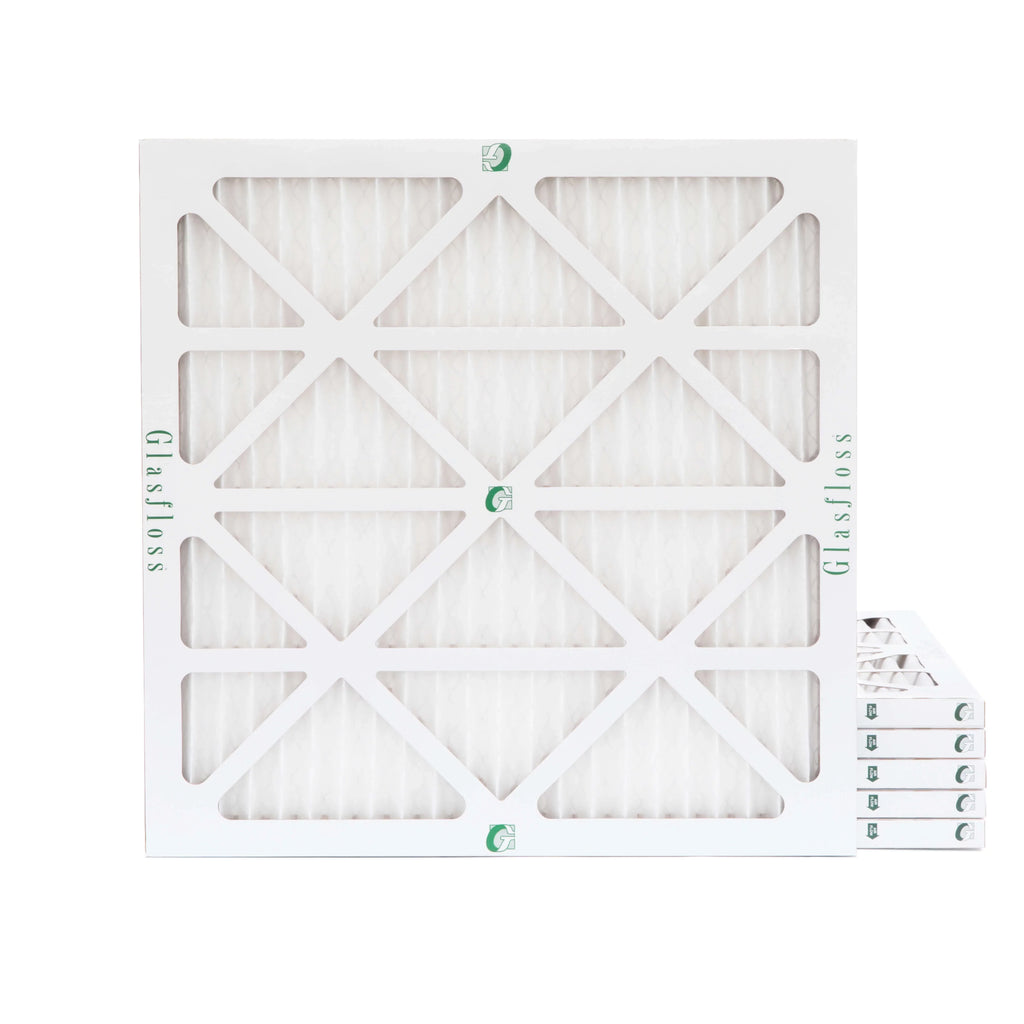 6 7/8 MERV 24x24x1 23-3/8 Filters 23-3/8 Glasfloss. Pleated by of x Pack Size: x Air 10 Actual