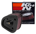 HARLEY Electra Ultra, and Performance, Premium, 2017-2019 Glide, DAVIDSON Engine Powersport Air HD-1717 other Glide, Limited, Low, Filter: King, models) Filter: Air (Road Tri select Classic, K&N High