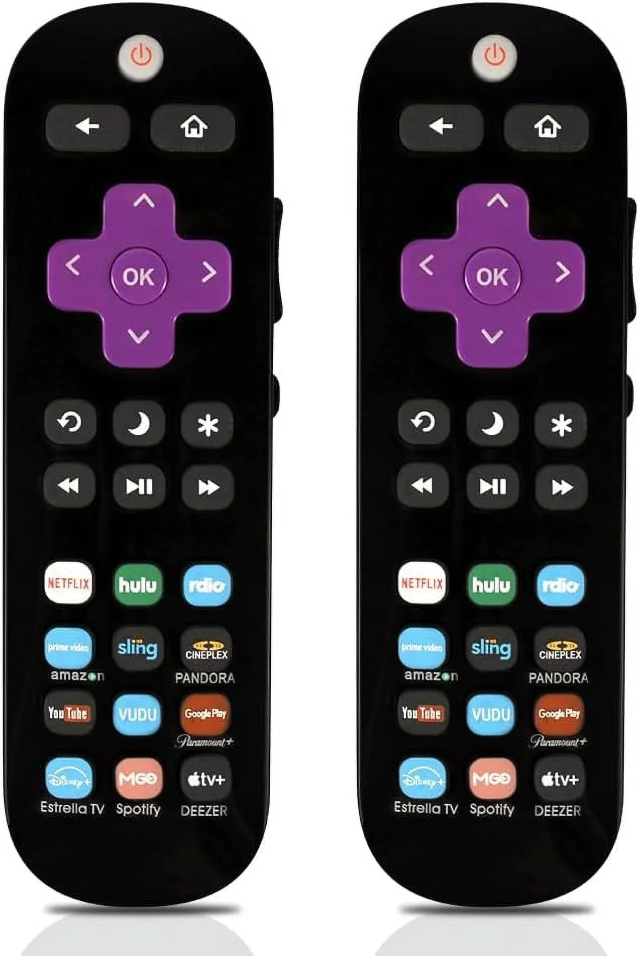 TV/Onn Roku TV/Westinghouse TCL Universal Applicable TV/Hisense Pack of Replace for Remote TV/Sharp TV/Philips 2
