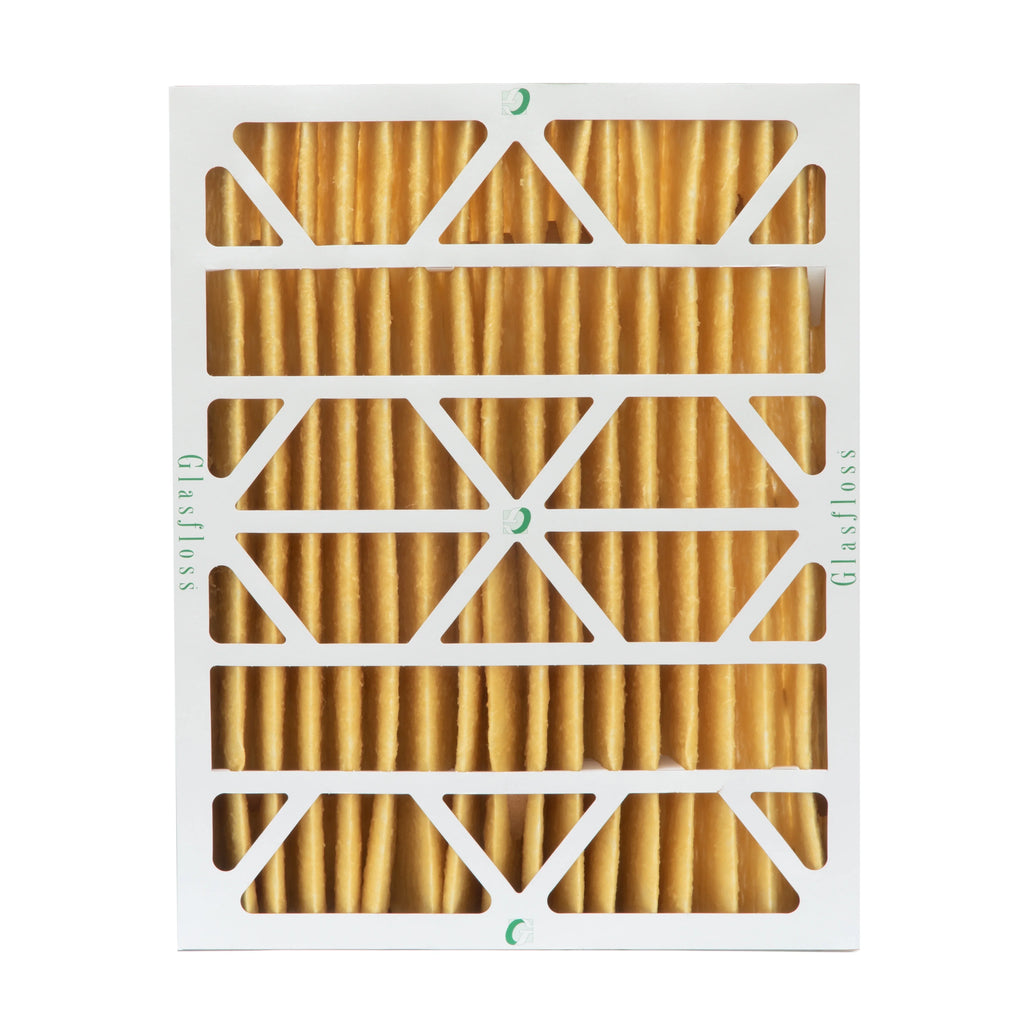 MERV Pack Air Pleated x x 23-1/2 11 Filters by 4" 18x24x4 2 Actual 3-3/4 17-1/2 of Glasfloss. Size: Inch