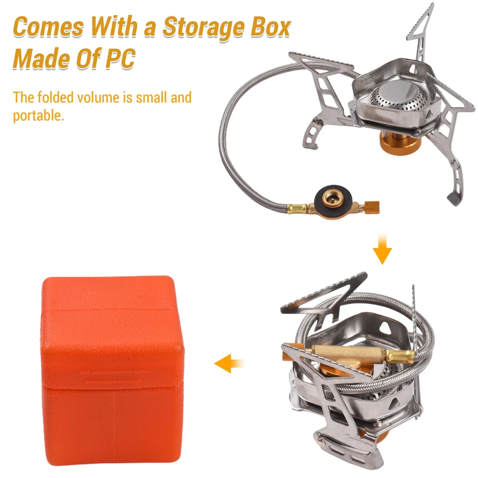 Camping Cooking for Lightweight Outdoor Carry Apexeon Stove to Stove and Kit: Gas Easy - Portable