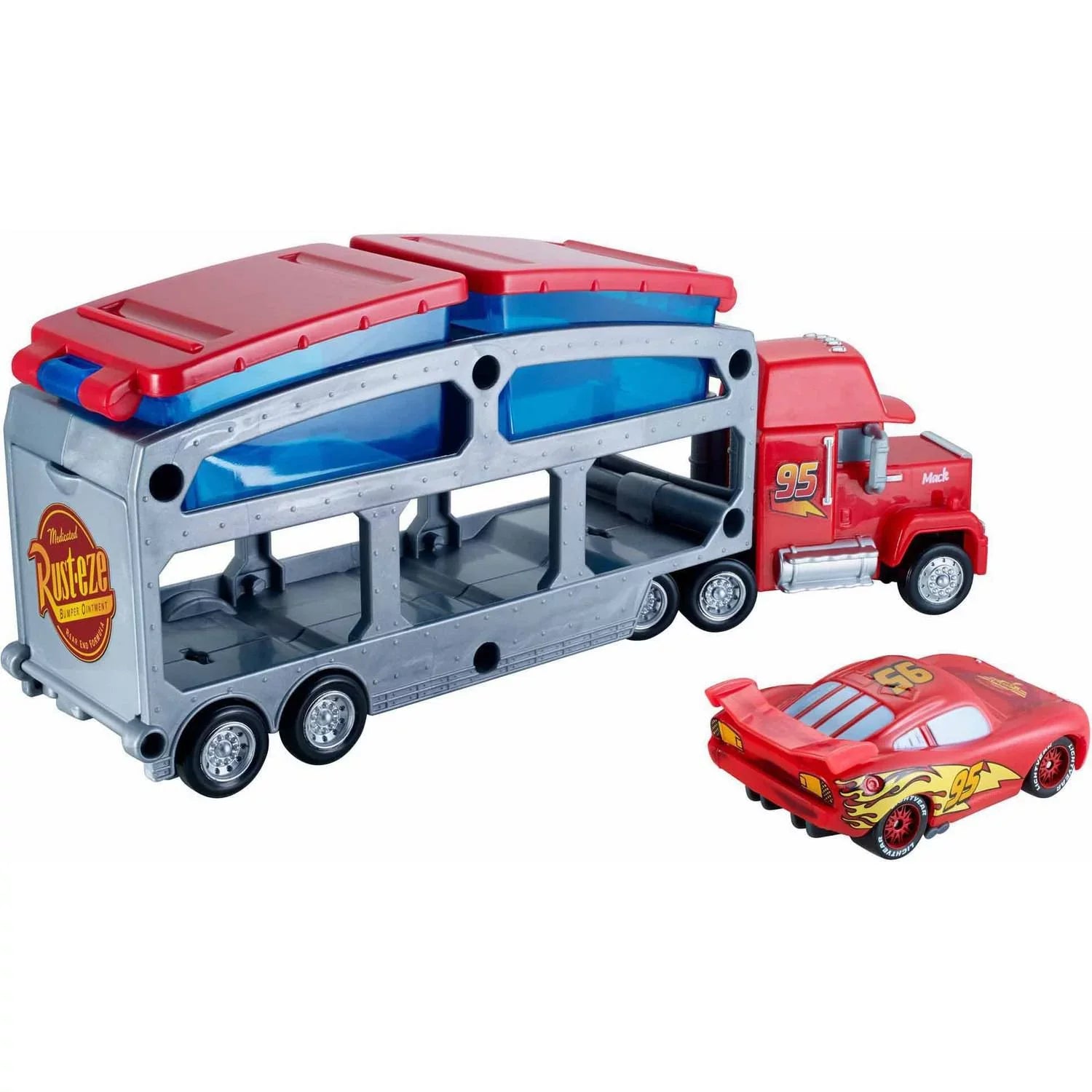 Cars Dip & Mack McQueen with Lightning Trailer Dunk Disney/Pixar