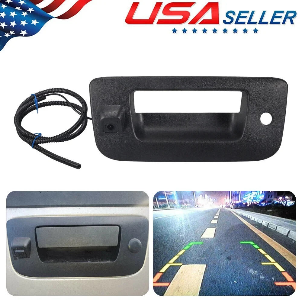 Chevy Handle View 07-13 Camera Tailgate Backup Sierra Silverado/GMC For Paddsun Rear