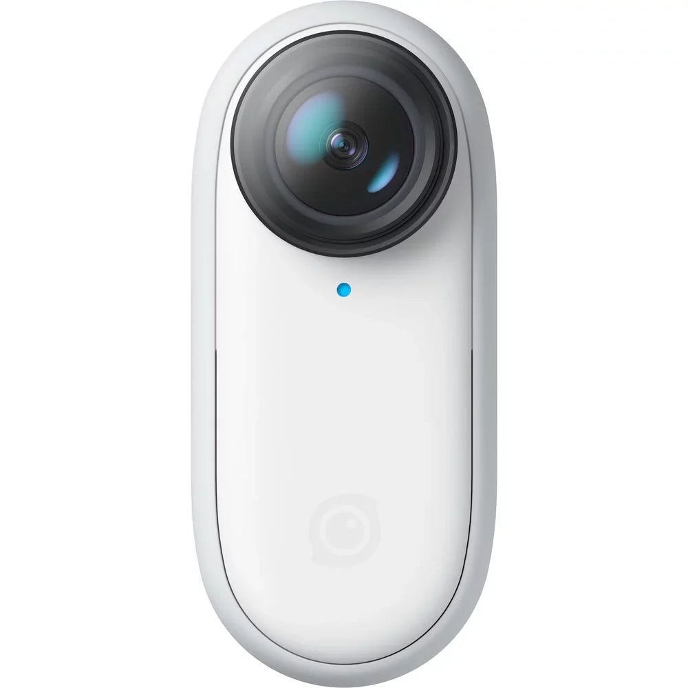 3K, Screen, GO Insta360 High Dynamic (HDR), Digital White Range Camcorder, LCD 2