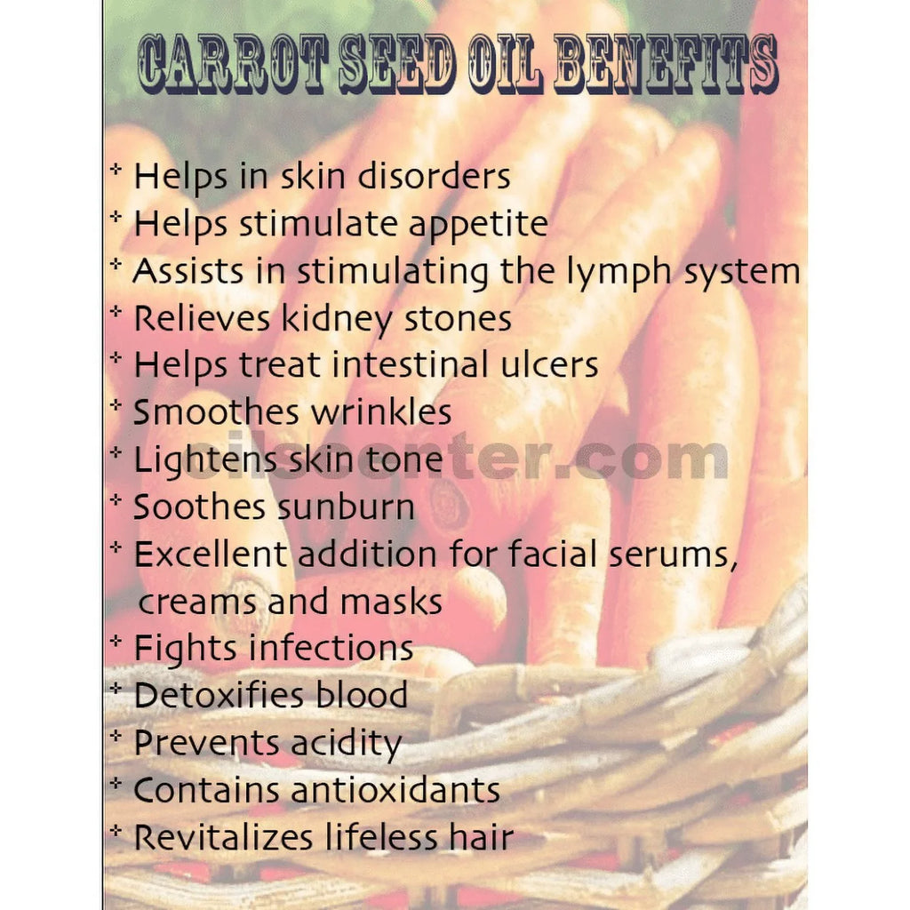 Cold Carrot Pure Oil Premium Seed Organic 100% 36 Carrier Fresh oz Pressed