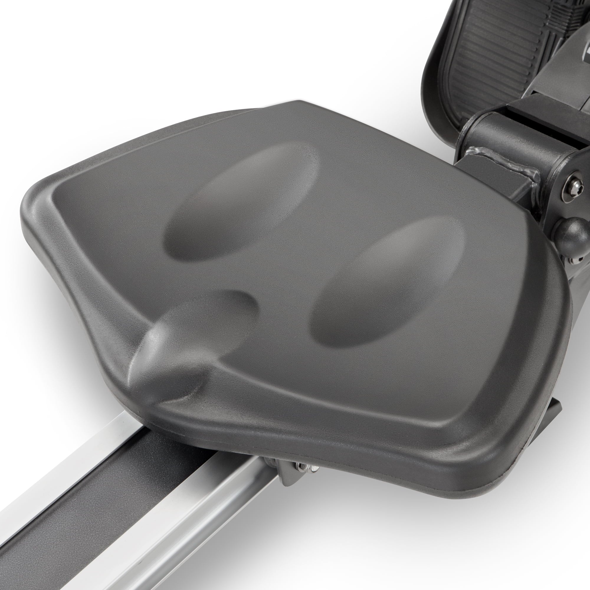 with Monitor 8 CIRCUIT Foldable Deluxe Wheels/LCD Machine AMZ-986RW Settings/Transport Magnetic Resistance Rowing FITNESS