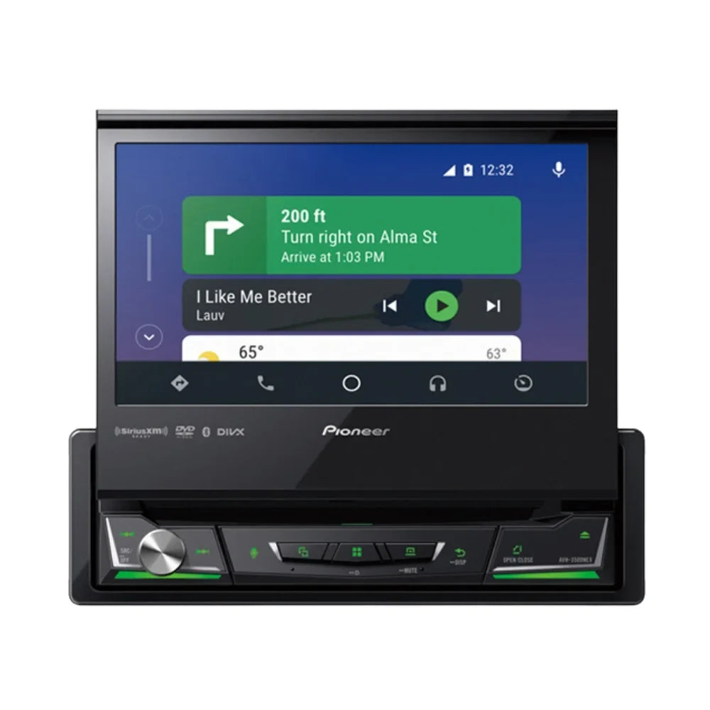 w/ AVH-3500NEX Bullet Pioneer 6.8" New Receiver Multimedia & Bluetooth DVD Camera