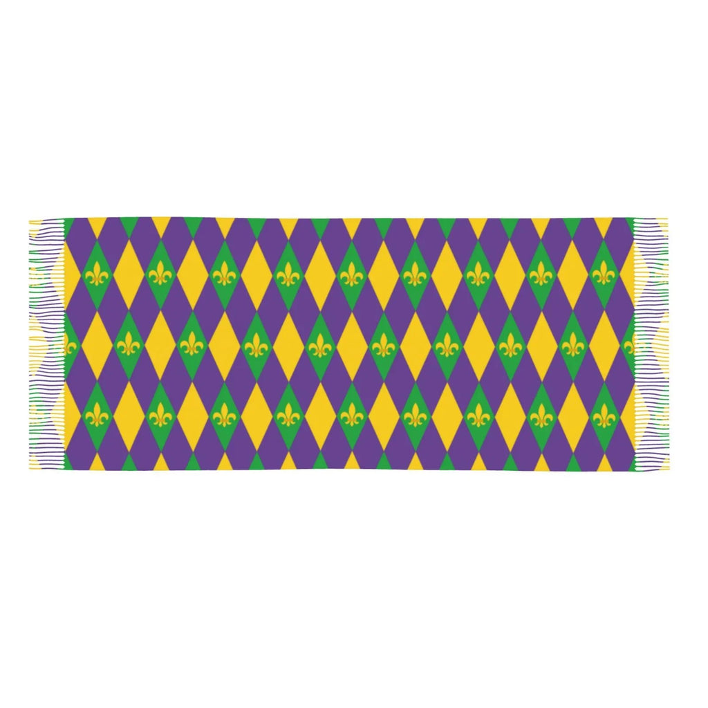 Women Scarves Feel Cashmere Bingfone Winter Gras Gifts- Warm Print Large Soft Mardi Scarf For Art Wrap Elegant Shawl