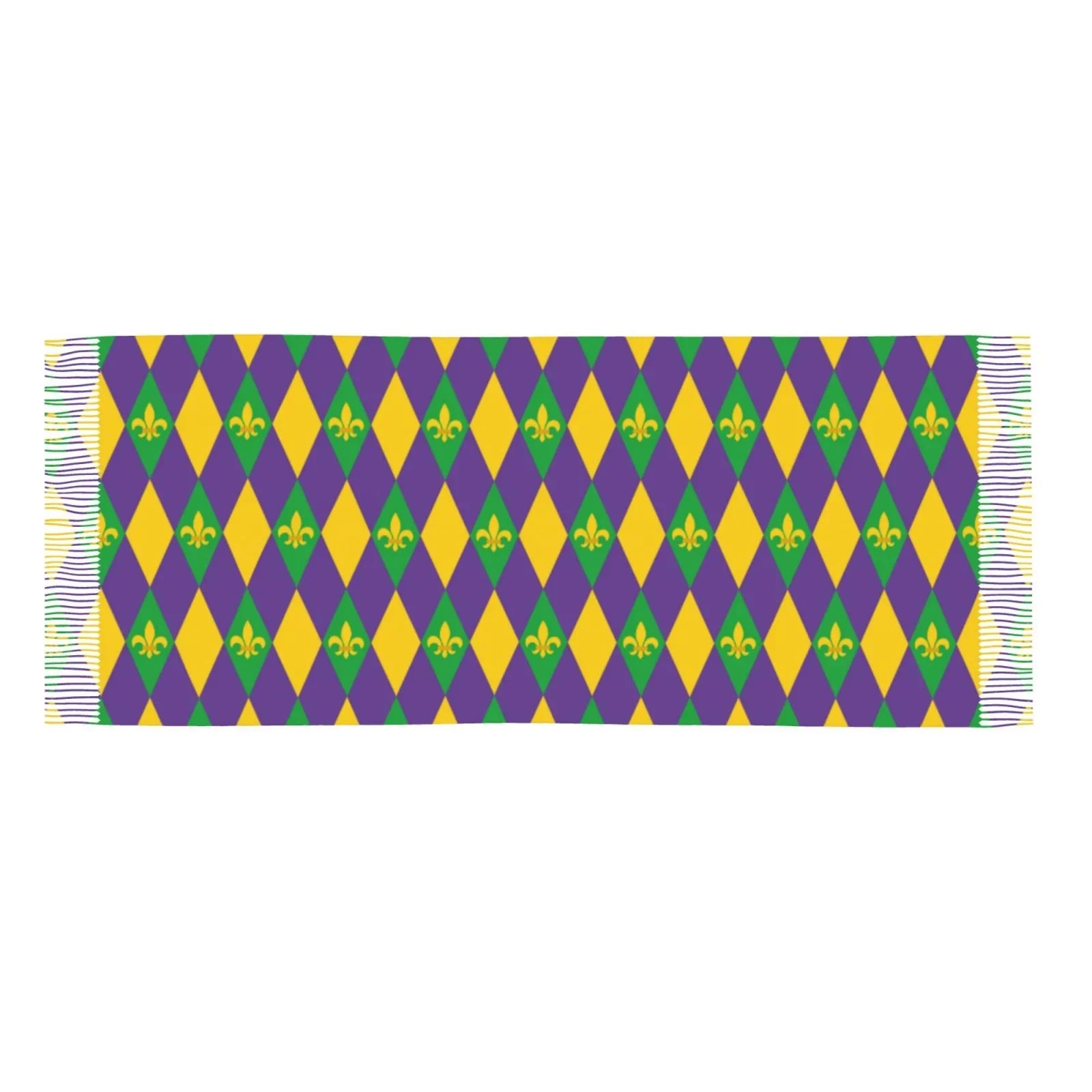 Women Scarves Feel Cashmere Bingfone Winter Gras Gifts- Warm Print Large Soft Mardi Scarf For Art Wrap Elegant Shawl