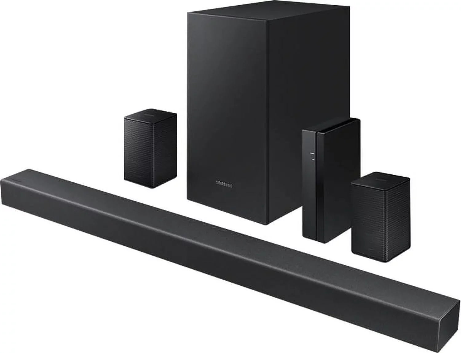 DTS Samsung Dolby Restored with 2.0 and Rear Speaker 4.1Channel Kit Black Audio Soundbar (Refurbished) HWA470/ZA Wireless /