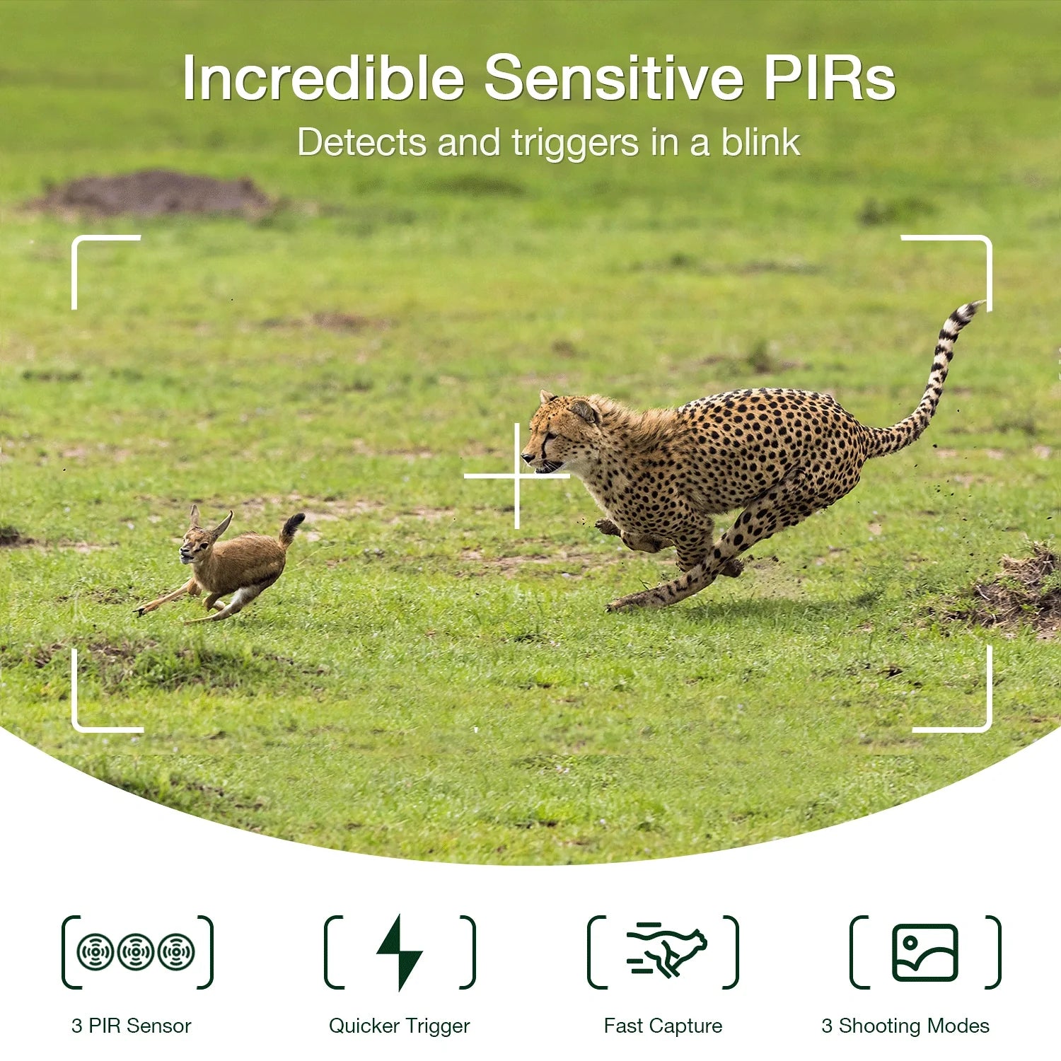 Night Trail 30fps Activated CAMPARK with Sensor Waterproof Camera 3 4K Monitoring Motion IP66 Angle Wildlife 120¡ã Deer PIR for 42MP Bluetooth WiFi Camera Trail Cam Hunting Wide Native Vision Game
