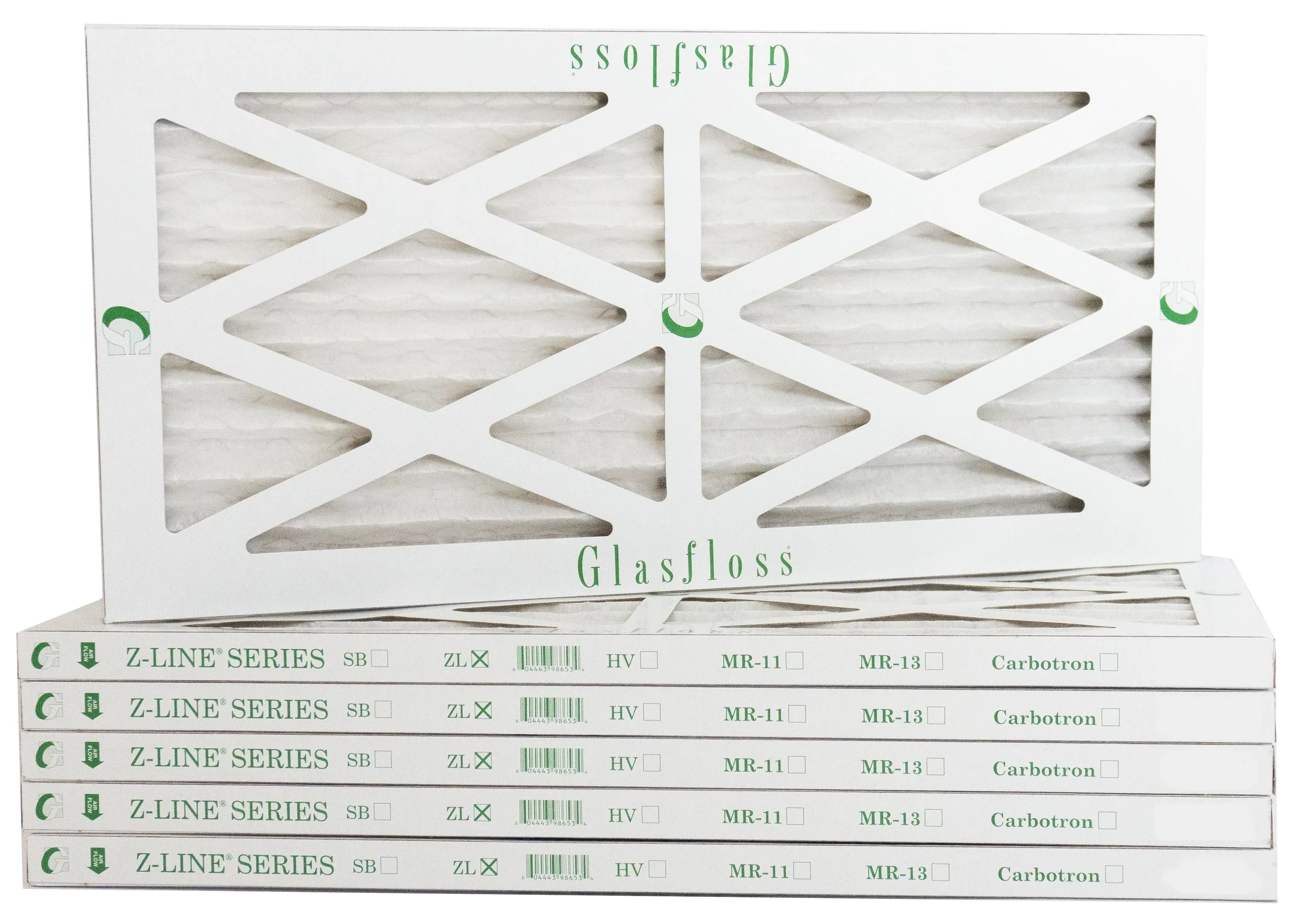 '-Qty:6 inch) Made 25.5x7/8 - - 21.5 Furnace in (Actual - Glasfloss x 22x26x1 MERV USA Air 10 Filter Size: