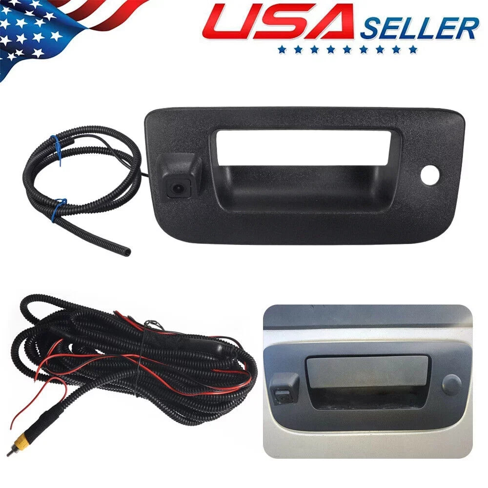 Chevy Handle View 07-13 Camera Tailgate Backup Sierra Silverado/GMC For Paddsun Rear