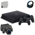 Axtion 1TB Controller 4 Bolt Like Sony 2 New Gaming Black with Console Pro Charging Dock PlayStation Headset