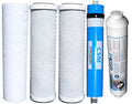 Set pcs Replacement 5 Membrane w/ Filter GPD Reverse 50 Osmosis CSM