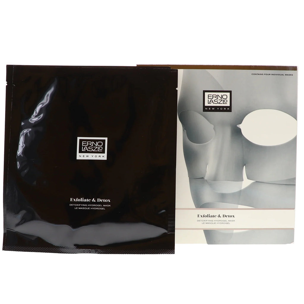 Sheet 4 Mask Detoxifying Exfoliate - by Hydrogel x Women Erno & Laszlo oz for 0.88 Detox Mask