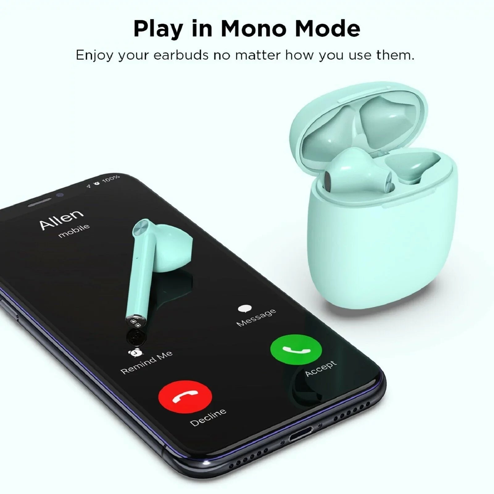 With Pixel 7/Pro/6a/6/Pro Case True Stereo Wireless Earbuds Mic - Headset Headphones Models Pixel Hands-free Google Compatible Phones Charging TWS Earphones 7/Pro/6a/6/Pro for