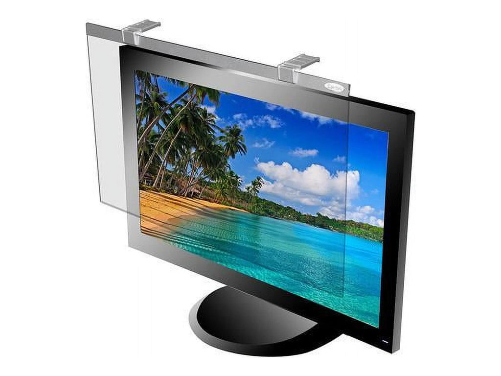 20" Protective Kantek Filter For Resistant Widescreen LCD Silver Monitor - Scratch