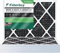 16x18x1 Pleated Eliminator Activated Filters (6-Pack) HVAC Filterbuy Odor AC Air Furnace 8 with Carbon MERV