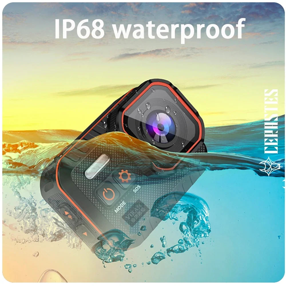 Control Waterproof Cam Remote Camera Camera Camera Sport Helmet Screen recorder drive Sports 4K60FPS With Action Action