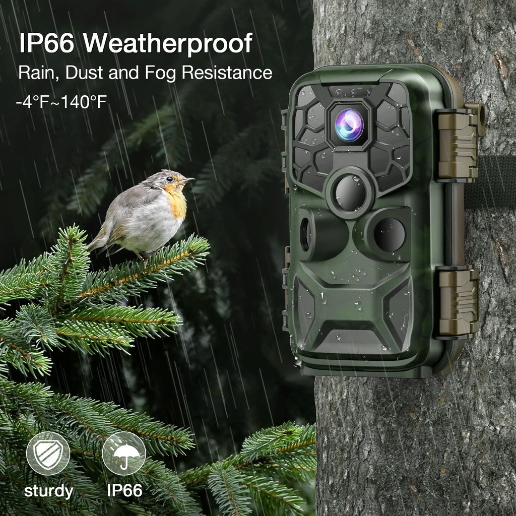 Night Trail 30fps Activated CAMPARK with Sensor Waterproof Camera 3 4K Monitoring Motion IP66 Angle Wildlife 120¡ã Deer PIR for 42MP Bluetooth WiFi Camera Trail Cam Hunting Wide Native Vision Game