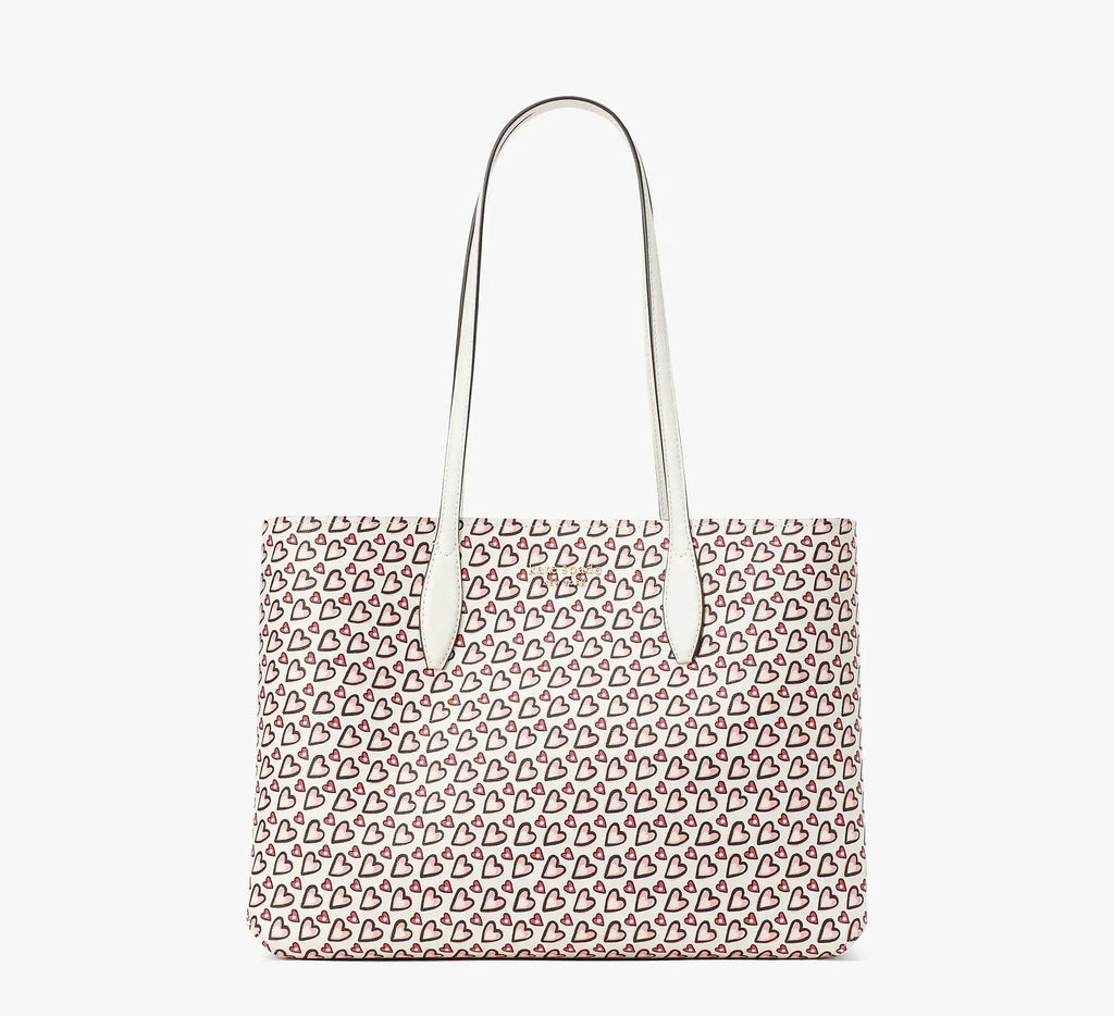 Fancy Day Hearts All Large Tote
