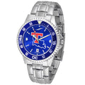 Competitor Bezel Tech Royal Bulldogs Watch AnoChrome Louisiana Color Steel