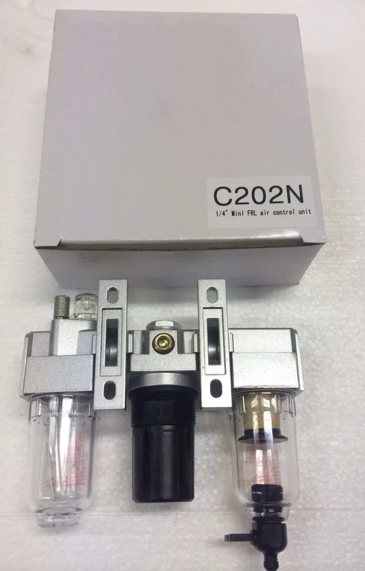 FILTER MINI PARTICULATE AIR REGULATOR LINE LUBRICATOR FILTER COMBINATION 1/4"